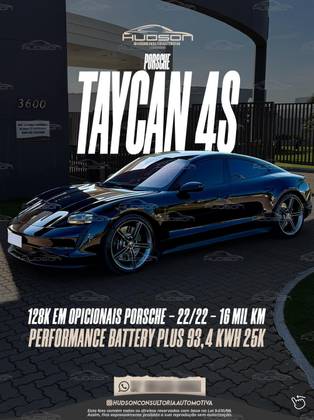 PORSCHE TAYCAN 4S ELÉTRICO PORSCHE TAYCAN 4S ELÉTRICO
